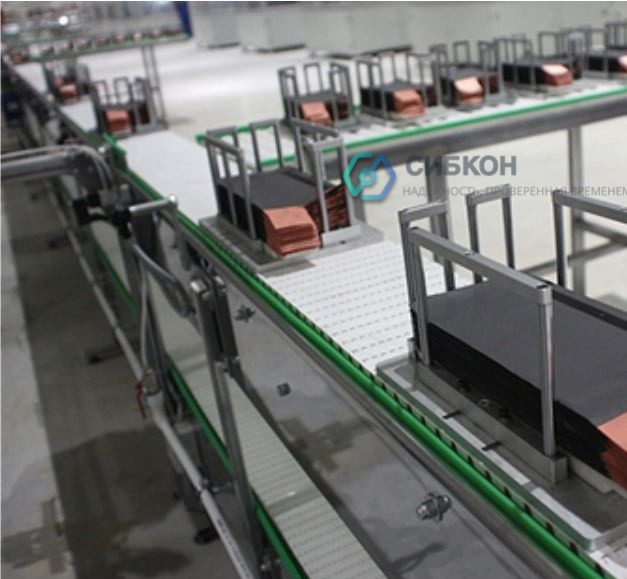 Автоматизированная конвейерная система производства Сибкон